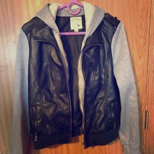 LA Hearts faux leather jacket